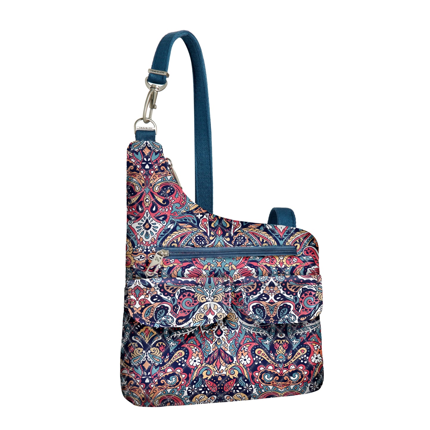 Travelon Anti-Theft Cross-Body Bag, Two Pocket