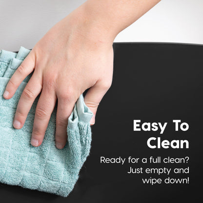 IRIS USA Cat Litter Box, Large Top Entry with Litter Catching Lid and Scoop, Dog Proof, Cat Box Enclosure, Black/Gray