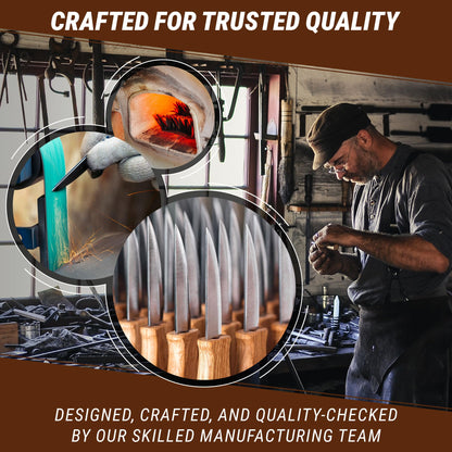 BeaverCraft Wood Carving Knife C4 3.14" Whittling Sloyd Knife for Roughing - Spoon Carving Tools for Beginner to Pro Carver - Whittling Knives for Woodworking