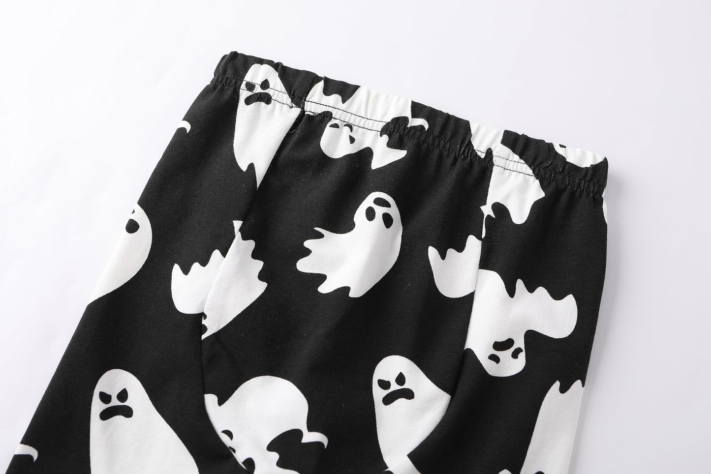 Owlivia Christmas Halloween Pajamas For Family, Organic Cotton Holiday Pjs Matching Sets(2-Piece Toddlers, 4-5T, Halloween Ghosts)