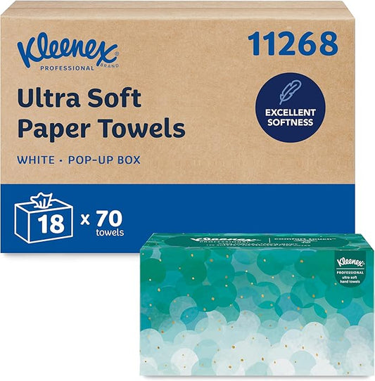 Kleenex Professional Ultra Soft Paper Hand Towels, Pop-Up Box