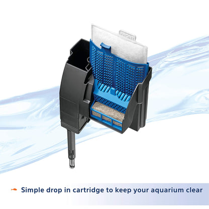 Aqueon Aquarium Fish Tank Starter Kit with LED Lighting 10 Gallon Fish Tank