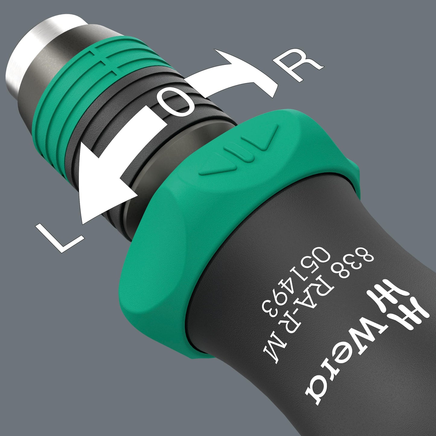 838 RA-R M Bits-Handhalter, with Ratchet functionality, 1/4" - 05051493001