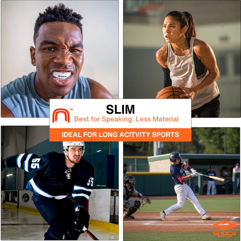 Shock Doctor MicroGel Sports Mouth Guard, Football, Basketball, Boxing, Lacrosse Mouthguard