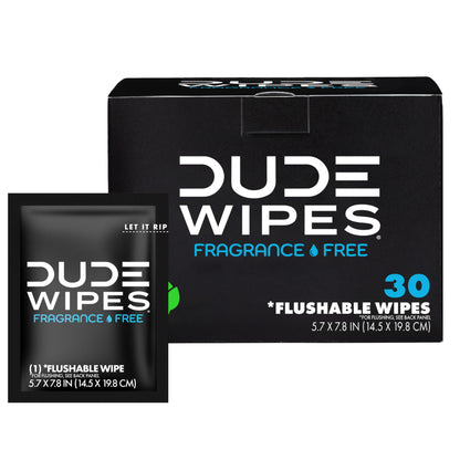 Dude Products Dude Wipes Box of 30