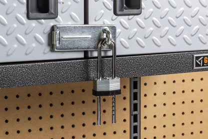 BRINKS - 44mm Laminated Steel Keyed Padlock with Adjustable Shackle - Chrome Plated with Hardened Steel Shackle