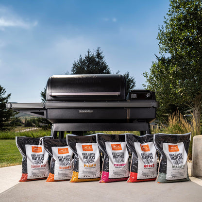 Traeger Grills Apple 100% All-Natural Wood Pellets for Smokers and Pellet Grills, BBQ, Bake, Roast, and Grill, 18 lb. Bag