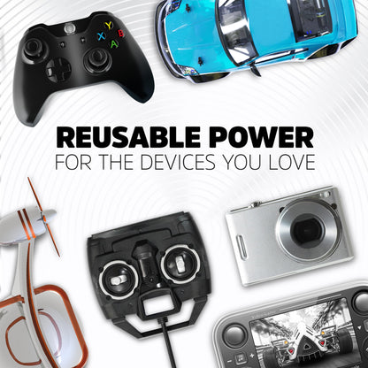 Energizer Power Plus Rechargeable AA Batteries (8 Pack), Double A Batteries