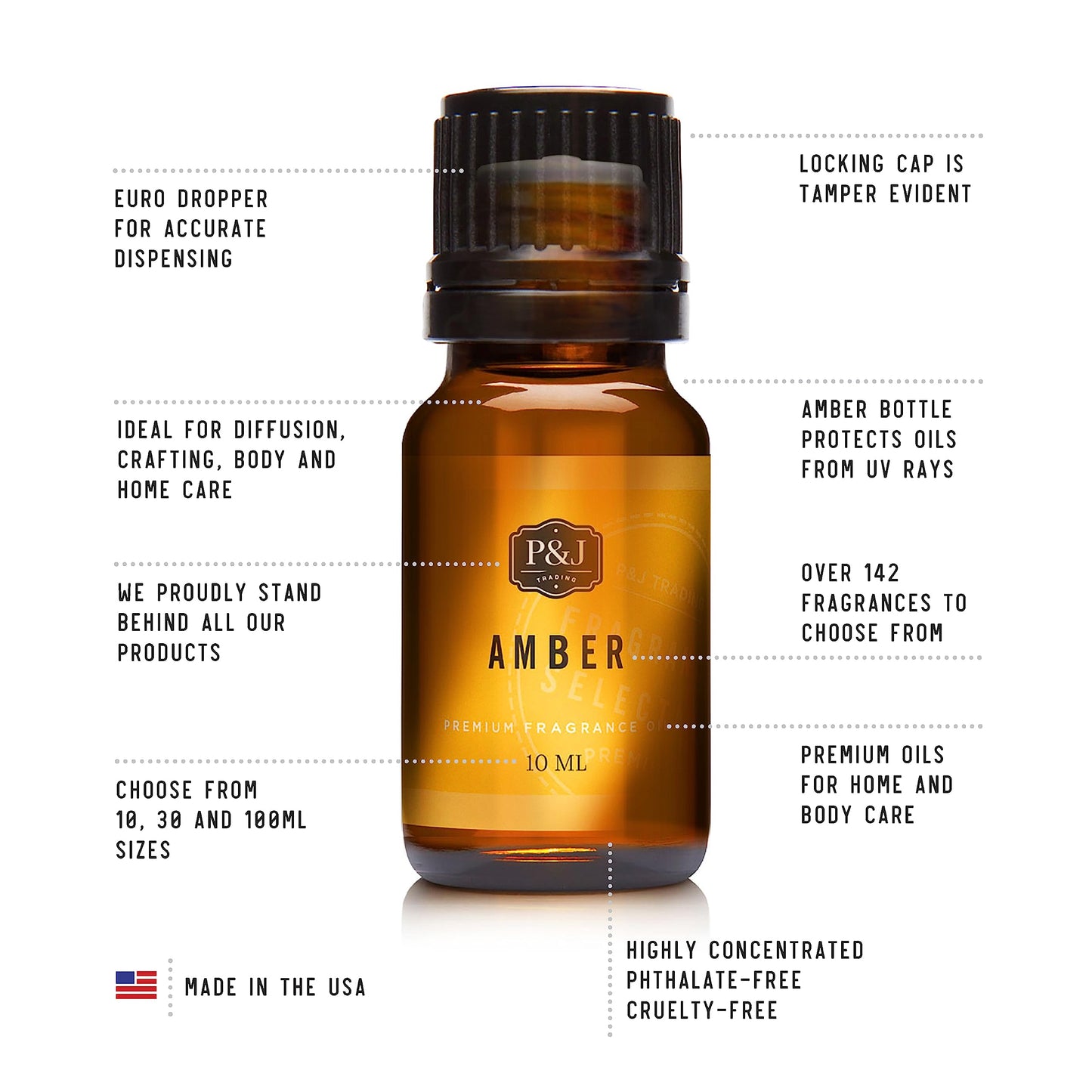 P&J Trading Fragrance Oil Winter Set | Candle Scents for Candle Making, Freshie Scents, Soap Making Supplies, Diffuser Oil Scents