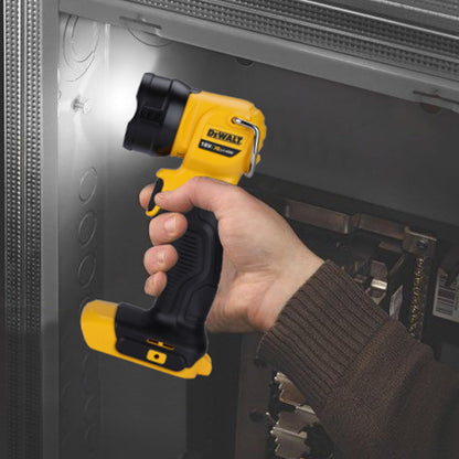 DEWALT DCL040-XJ 18V XR Lithium-Ion Body Only Cordless Torch, Black/Yellow, 15.0 cm*32.0 cm*22.0 cm