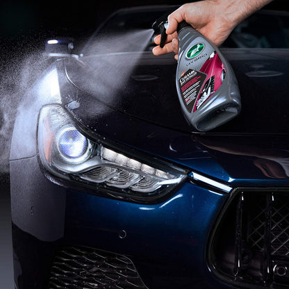 Turtle Wax Hybrid Solutions Ceramic 3-in-1 Detailer, Waterless Car Detailing Spray, 500ml, Pack of 1, Fruity Scent, Acts as a Car Wash, Ceramic Polish and Wax, Leaving a Long Lasting Shine