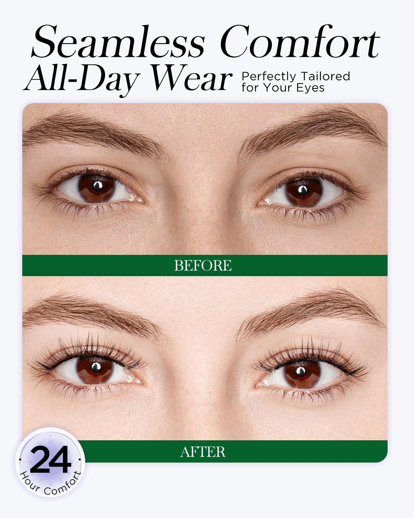 BEYELIAN Magnetic Eyelashes with Applicator Kit, No Glue Needed Reusable Natural Look 3D Lashes, Easy Apply Soft Magnetic Lashes for Eye Makeup (Lightweight & Comfortable)