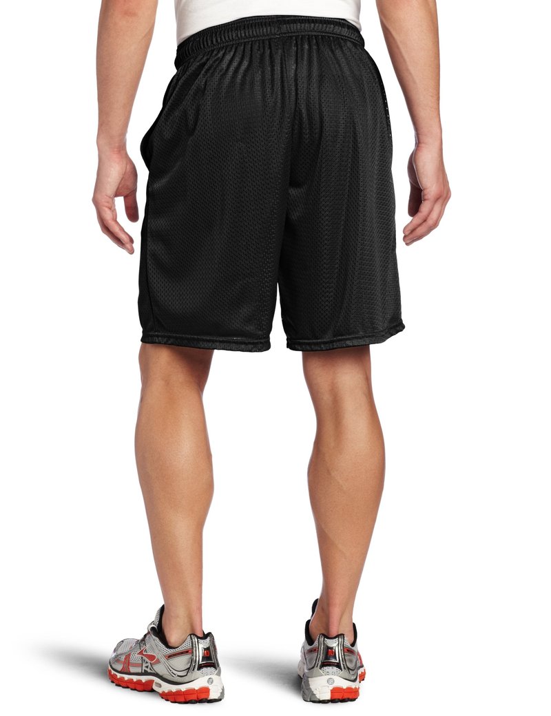 Russell Athletic Men's Mesh Pocket Short, Maroon, Large