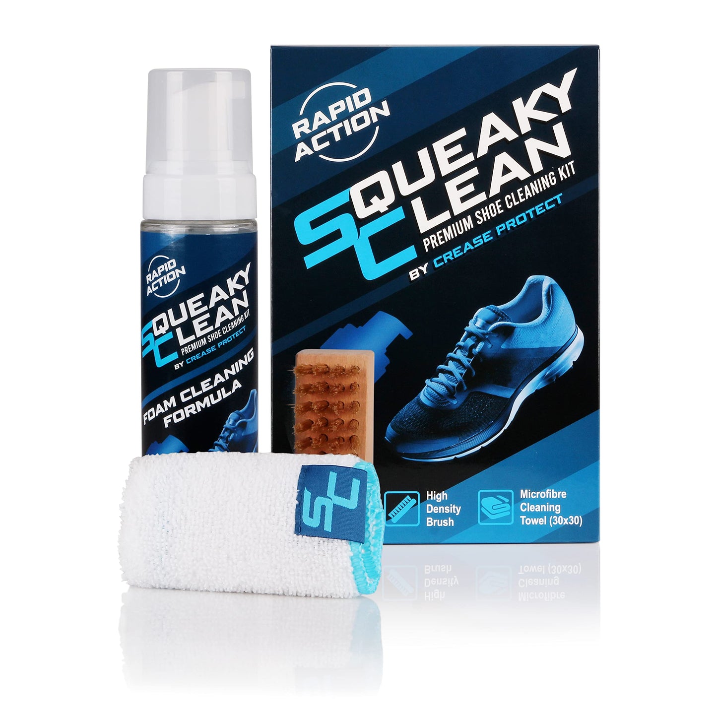 Crease Protect Squeaky Clean - Premium Shoe Cleaning Kit (1 Kit)