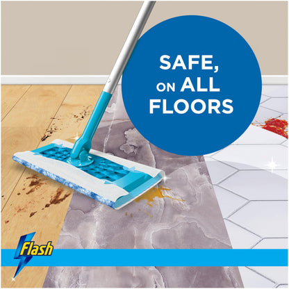 Flash Speedmop Wet Cloth Refills, Floor Cleaner, Wild Orchid, 96 Count (24 x 4)