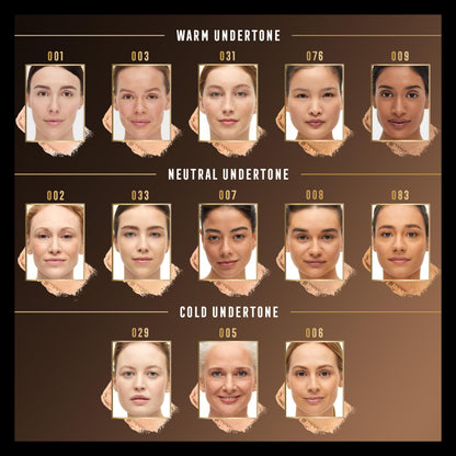 MAX FACTOR - Facefinity Compact Foundation - Up To 8hr Wear - Lightweight, SPF 20, All Day Resistant, Shine Control, Moisturizing - 003 Natural Rose - 10g