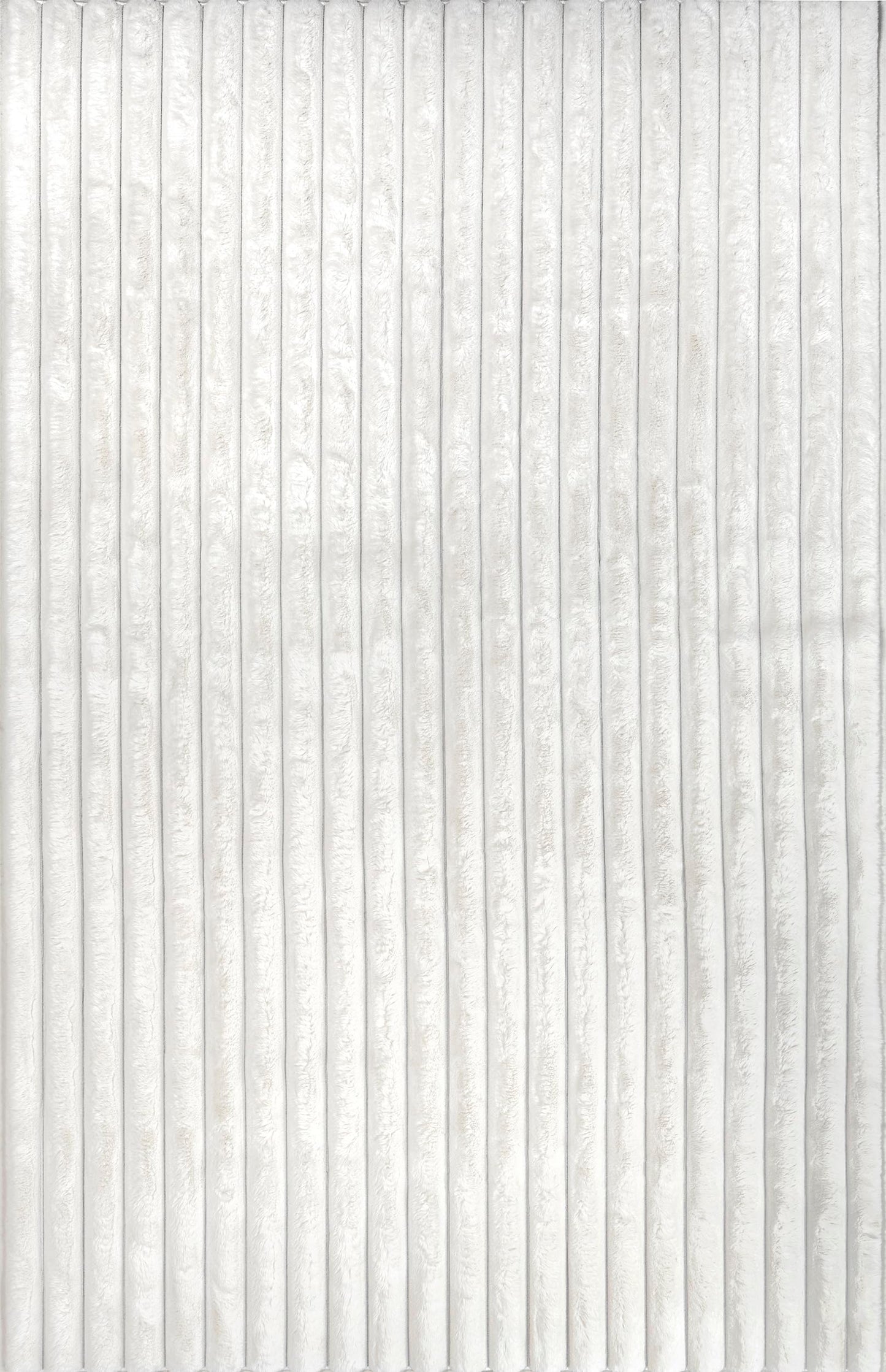 Nuloom SuperiorWash Collection Kai Off-White, 6' x 9', Fluffy and Cozy, High Traffic, Stain Resistant, Easy Clean, Durable Washable Area Rug for Bedroom, Living Room, Dining, Den, Foyer, Entryway