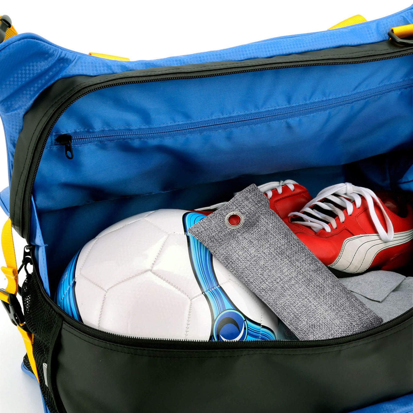 6 Pack Bamboo Charcoal Air Purifying Bag, Activated Charcoal Bags Odor Absorber, Moisture Absorber, Natural Car Air Freshener, Shoe Deodorizer, Odor Eliminators For Home, Pet, Closet