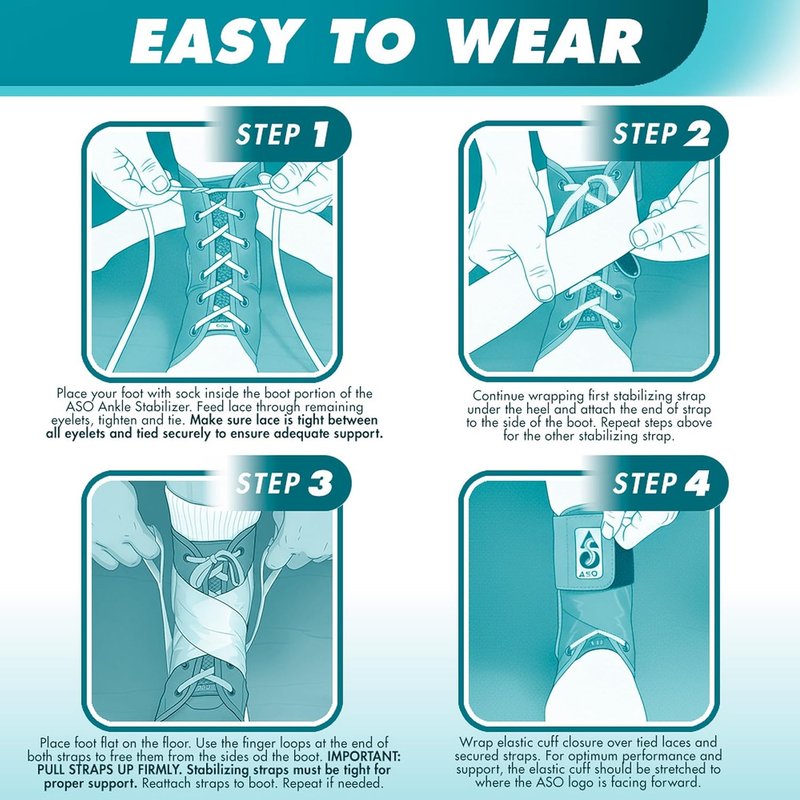 Med Spec Ankle Stabilizer - Lace-Up Brace for Sprains & Tendonitis | Orthopedic Support for All Ages