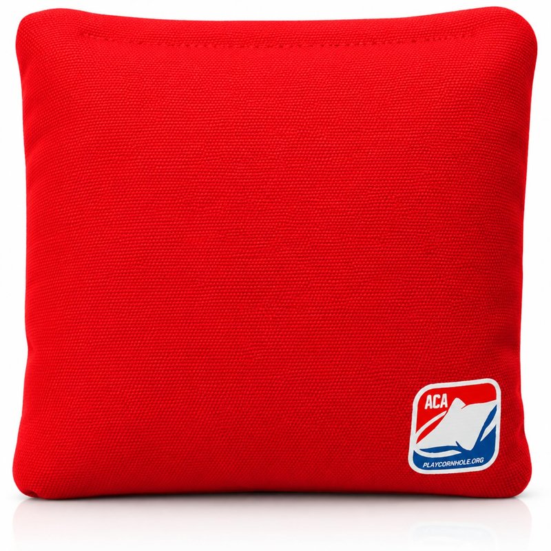 ACA Daily 66x Regulation Cornhole Bags Weather Resistant Resin Filled 6x6 Set of 4 Red