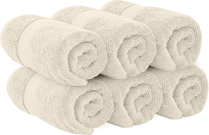 White Classic Luxury Ivory Hand Towels
