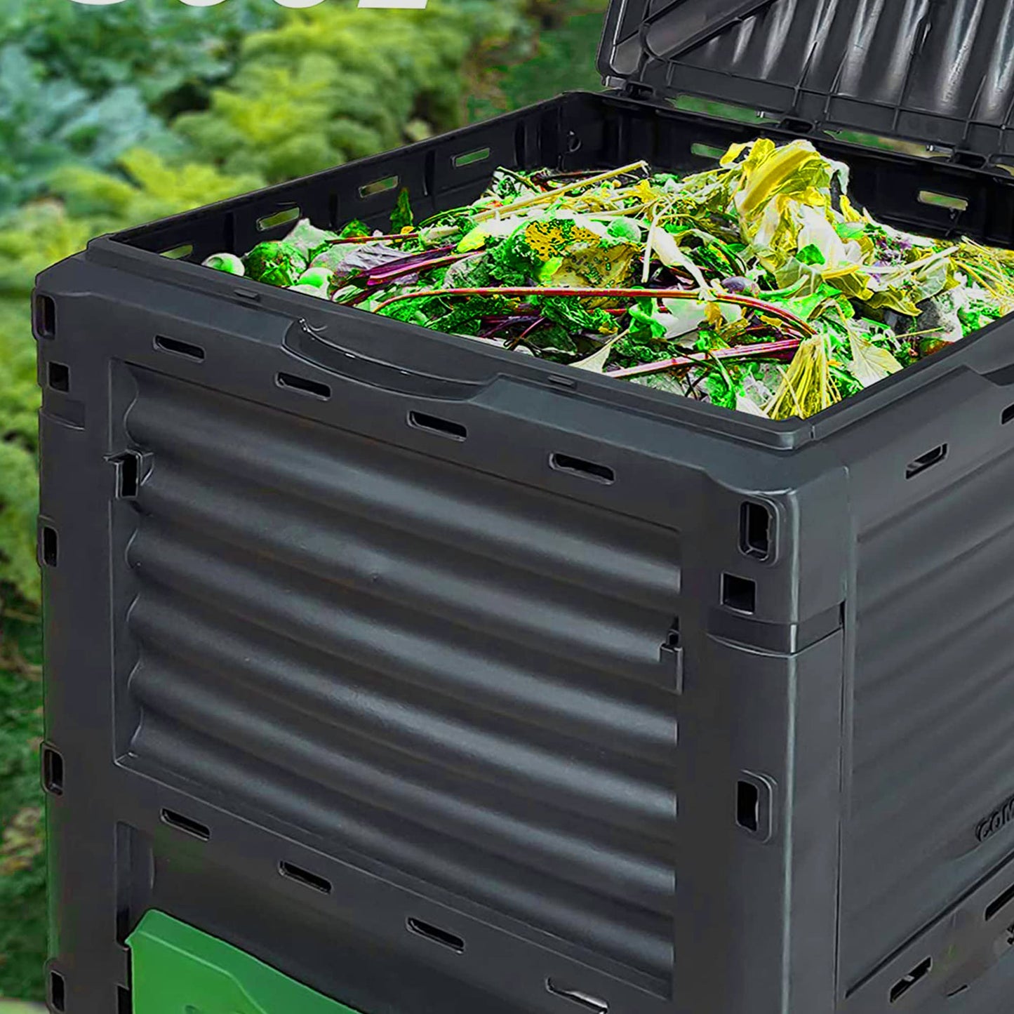 Denny International® 300L Outdoor Compost Bin Eco Friendly Garden Organic Waste Converter Composter