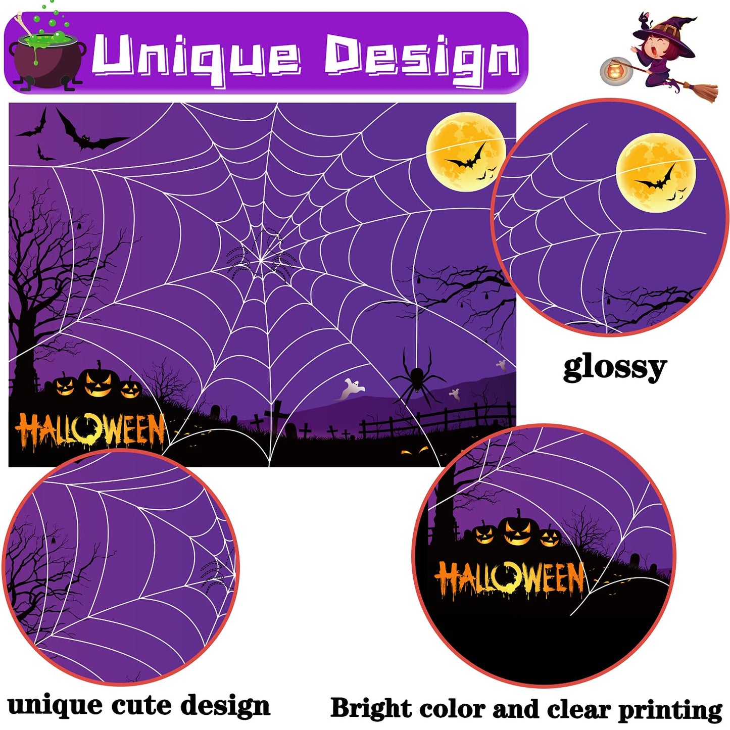 Halloween Pin The Tail Game Pin The Spider On The Web Game Halloween Party Games for kid Halloween Pin The Tail Halloween kid Party Outdoor Halloween Games for kid Halloween Party Activities,N/C-11