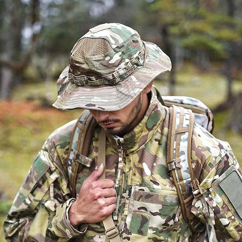 Breathable Sun Hat - Boonie Bucket Hat for Men & Women | Ideal for Fishing, Safari, Hiking, Camping