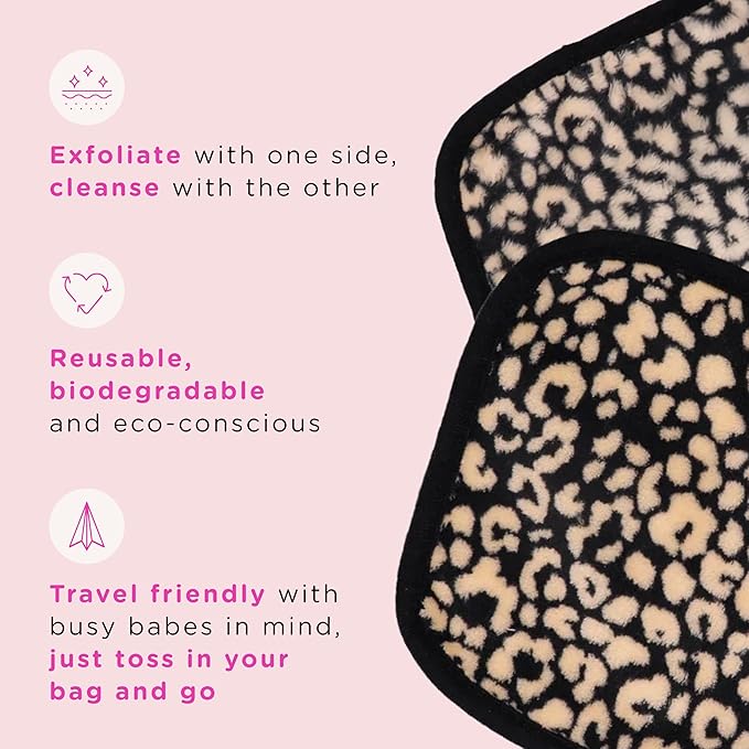 ERASE YOUR FACE Reusable Makeup Remover Cloths