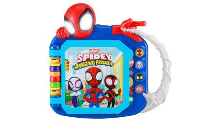 eKids Spidey and His Amazing Friends Book, Toddler Toys with Built-in Preschool Learning Games, Educational Toys for Fans of Spiderman Toys and Gifts (Styles May Vary)