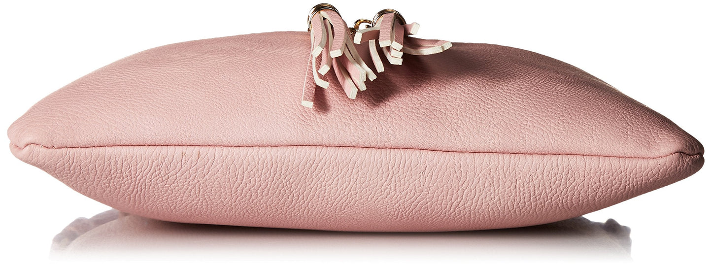 DELUXITY Lightweight Medium Crossbody Bag with Tassel