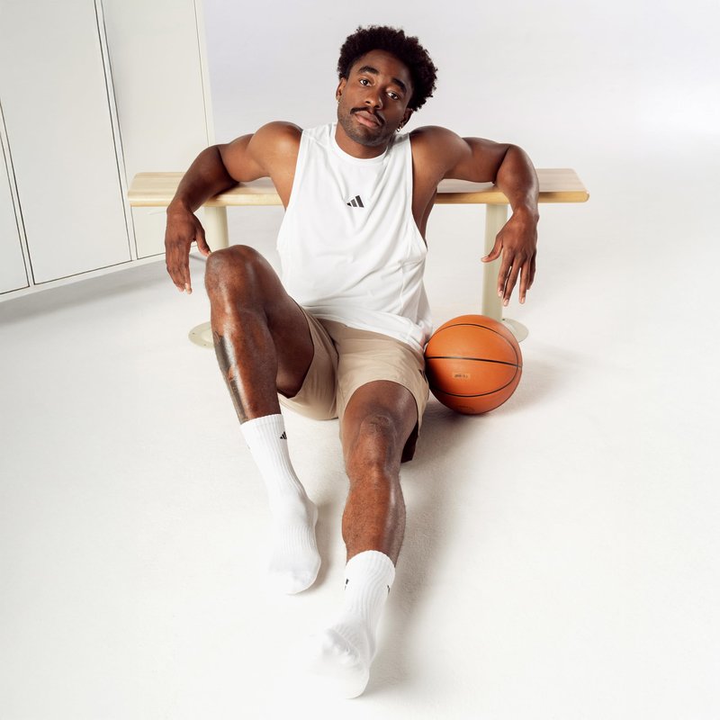 Athletic Cushioned Crew Socks 6P DISCONTINUED