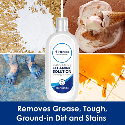 Tineco Floor Cleaning Solution 1L for iFLOOR Series (EXCEPT iFLOOR 5 Steam), FLOOR ONE S3 / S5 / S6 / S7 Series (EXCEPT S5 Steam) Wet Dry Vacuum (33.8 OZ)