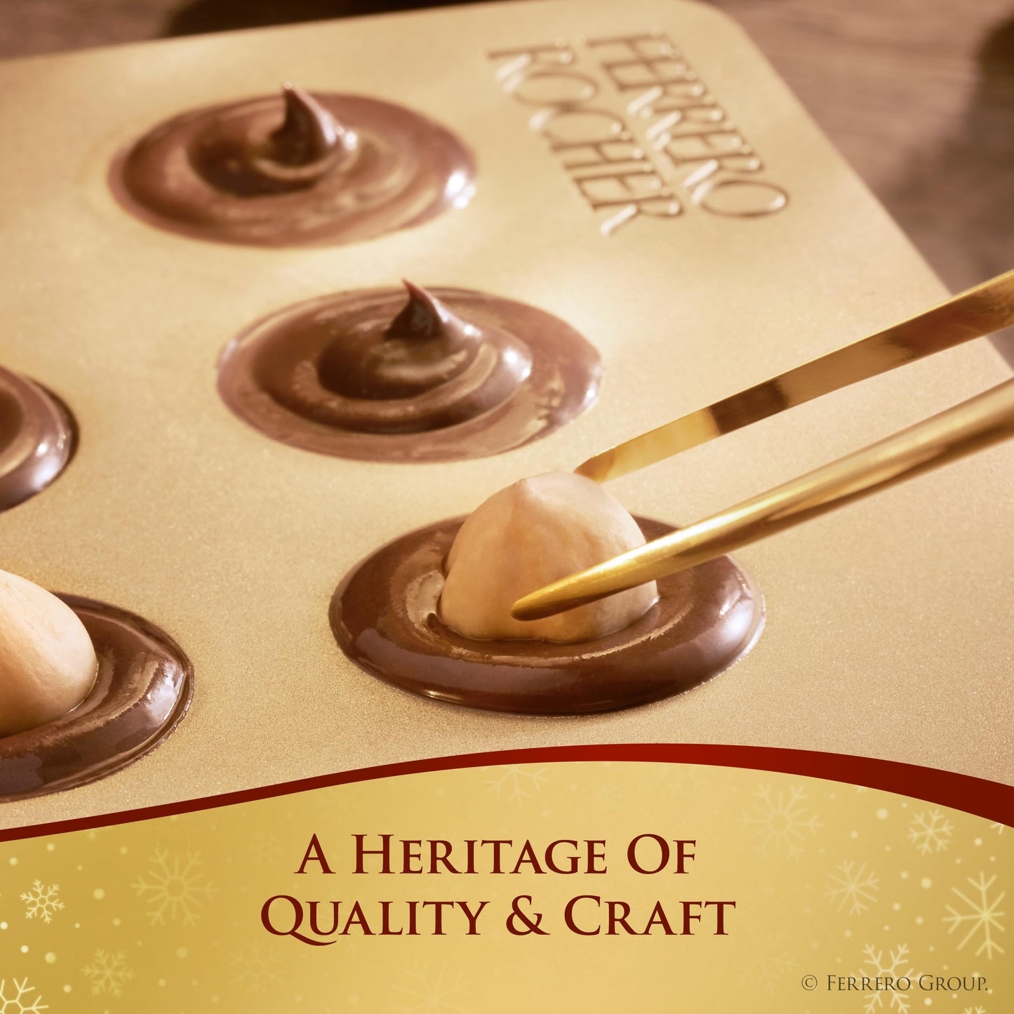 Ferrero Collection, Premium Assorted, Hazelnut, Dark Chocolate and Coconut, 24 Count Holiday Gift Box, 9.1 oz