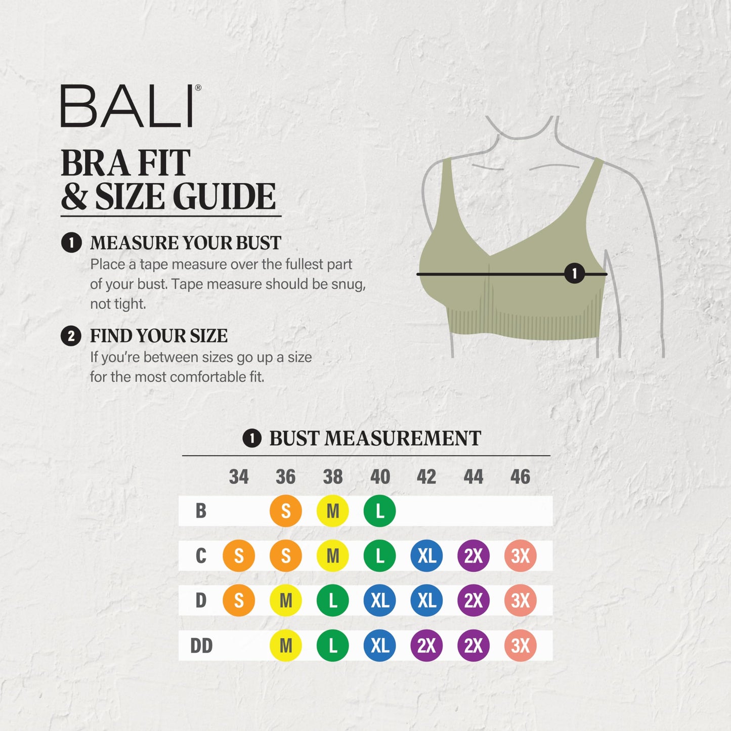 Bali Womens Comfort Revolution Wireless Bra, Comfortflex Fit Full-coverage Wirefree Bras, Black, Small US