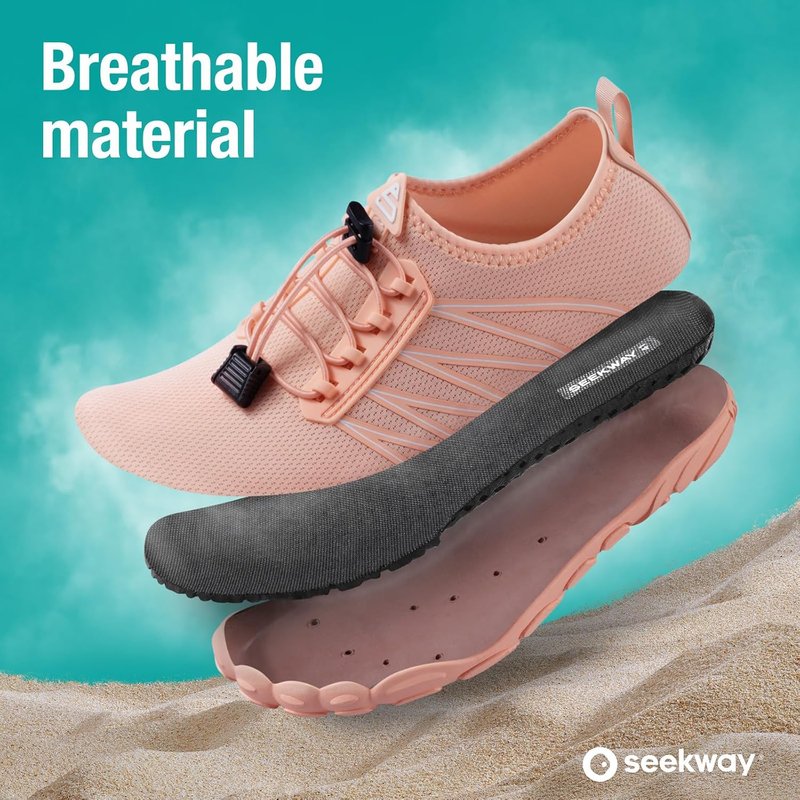 Water Shoes for Men & Women - Quick-Dry Aqua Socks for Beach, Swim, River, Pool, Hiking & Kayaking
