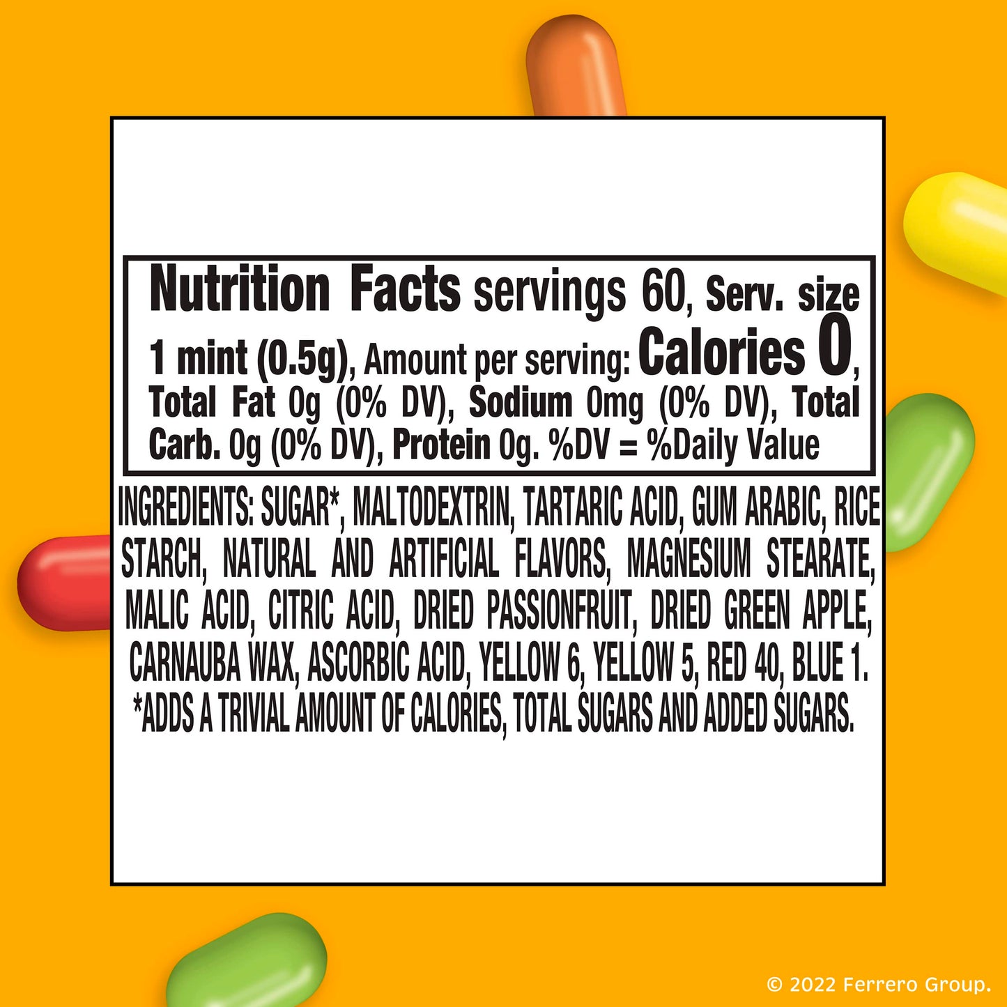 Tic Tac Fruit Adventure Mints, Bulk 12 Pack, On-The-Go Refreshment, 1 oz Each