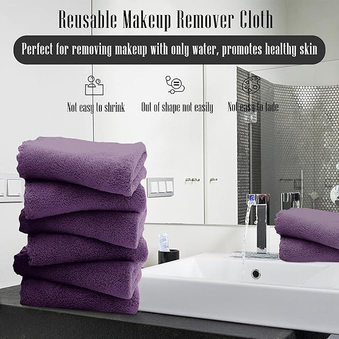 TENSTARS 12 Pack Premium Washcloths Set