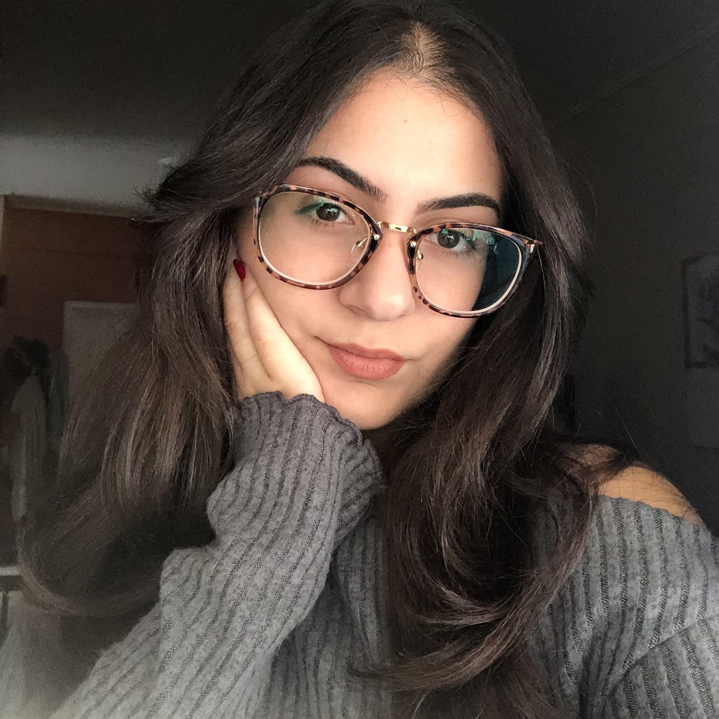 GUDVUE Blue Light Glasses, Computer/Gaming/TV/Phones Glasses for Women/men, Anti Glare/UV400/Eye Strain, Oval Leopard