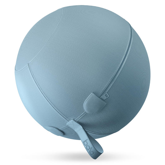 Bala Balance Ball - Exercise Ball Chair for Yoga, Pilates, Barre, Core Strengthening & Physical Therapy - Women's Gym Equipment & Workout Accessories - Sea