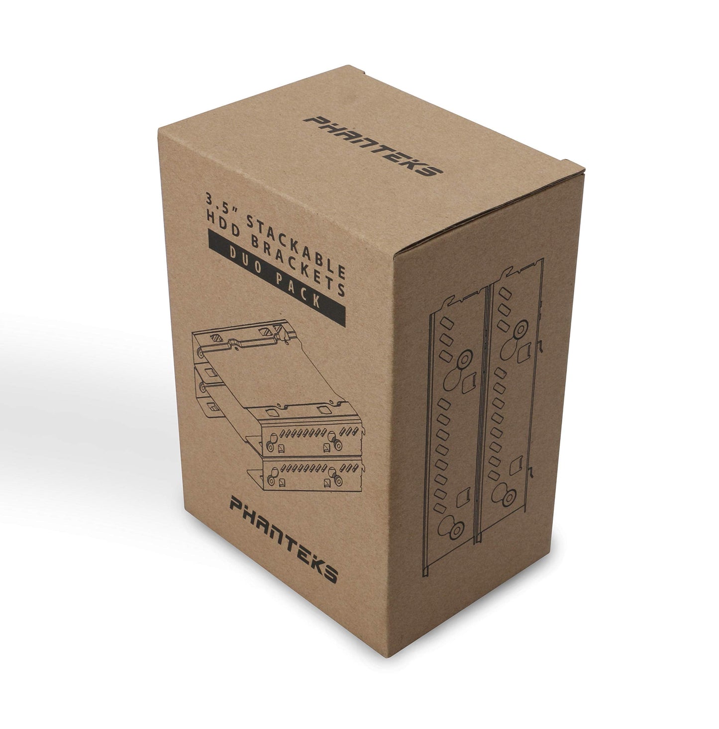 Phanteks HDD-Montage-Rahmen, 2x 3,5 Zoll, stapelbar