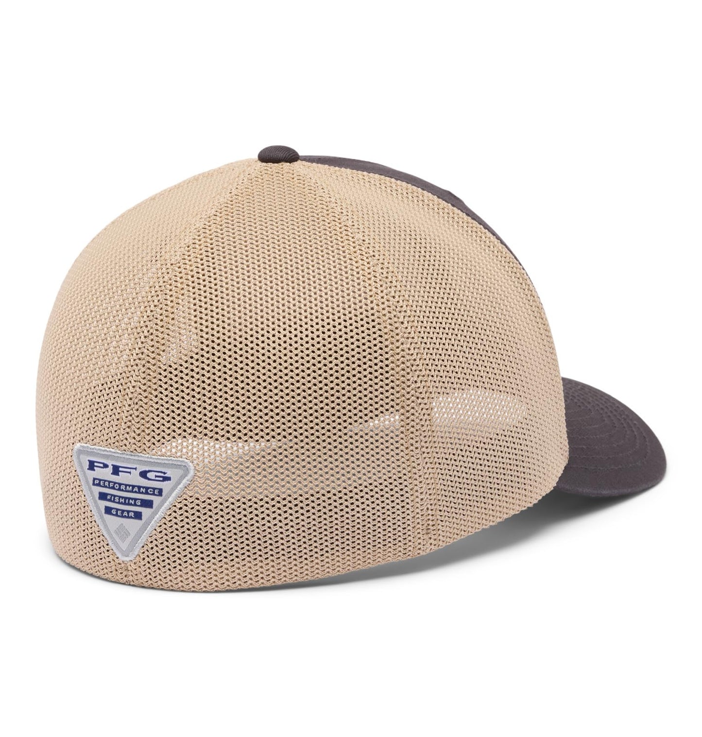 Columbia Unisex PFG Fish Flag Mesh Ball Cap, Shark, L/XL