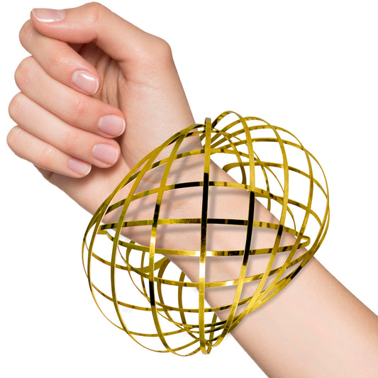 Digital Energy Kinetic Educational Spring Toy - Multi Sensory Interactive 3D Shaped Flow Ring ()