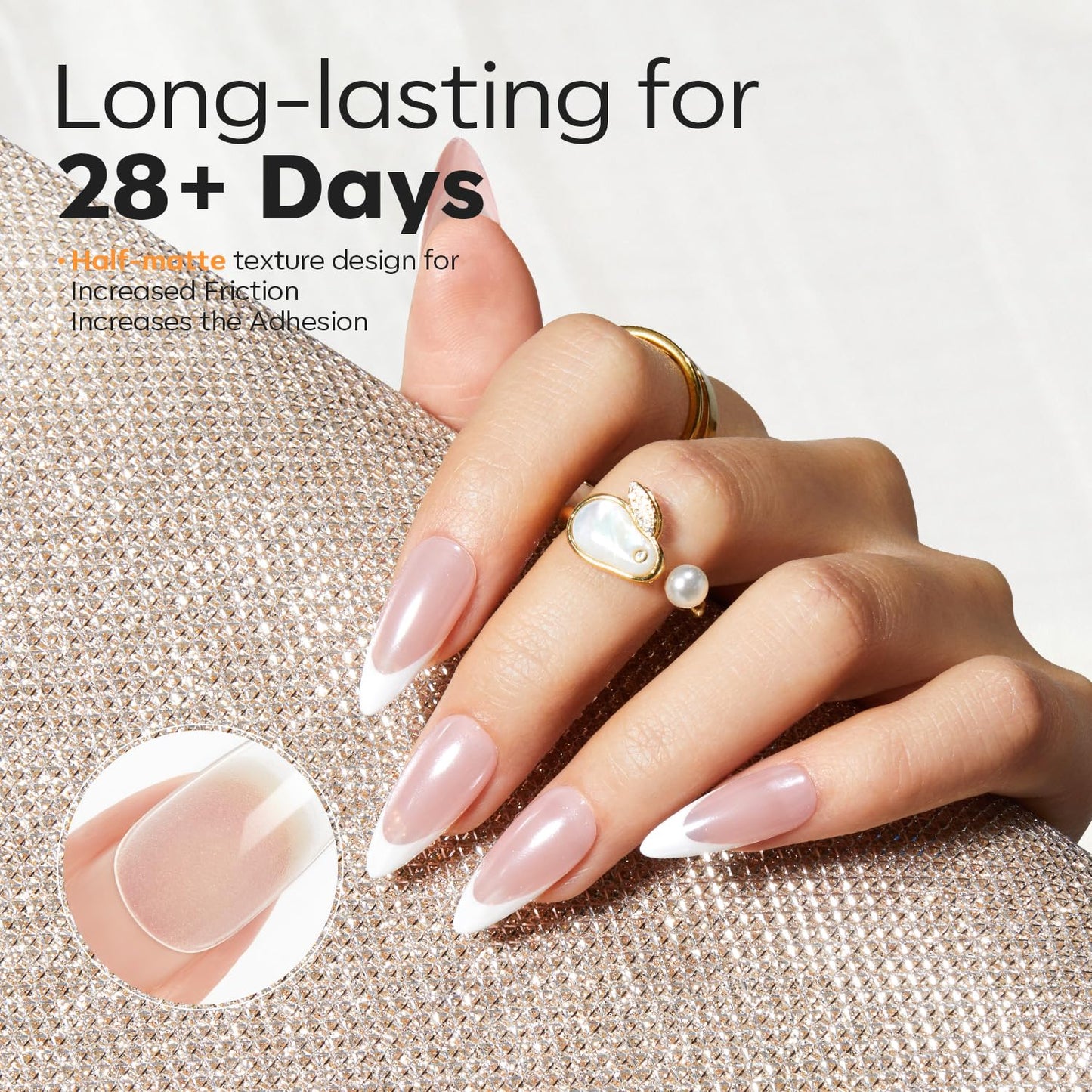 modelones 9 in One Gel Nail Glue Brush On Nail Glue 15 ml for Tips, Rhinestones, Base Coat, Blooming Art Gel Kit for Press on Nails Acrylic Tips U V Lamp Needed 2Pcs