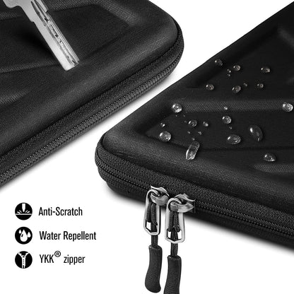 SITHON Hard Shell Laptop Sleeve Case for 13" MacBook Air M3/A3113 M2/A2681 2025-2022, MacBook Pro 14 M4/M3/M2/M1, MacBook Air/Pro 13, Surface Pro, Shock Absorption Carrying Cover Bag
