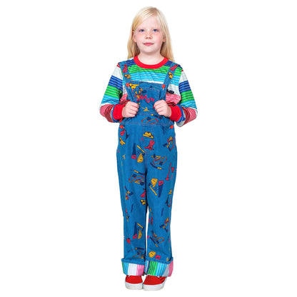 Costume Agent Chucky Good Guys Doll Child Halloween Cosplay (10/12)