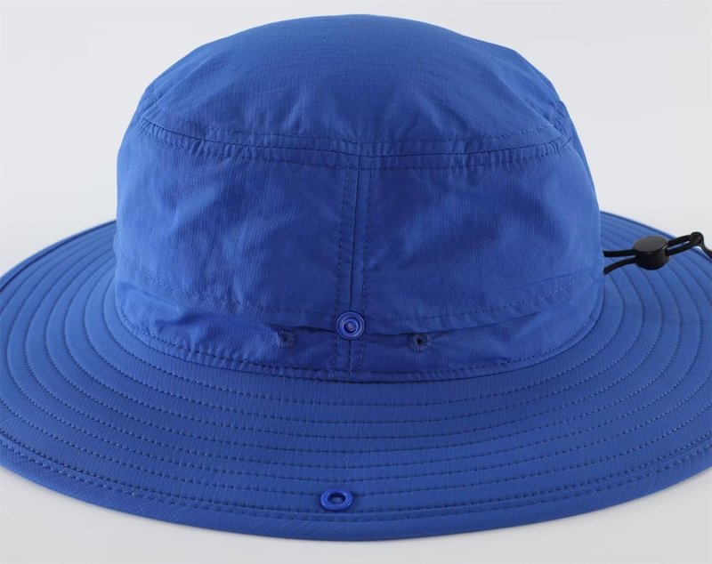 Connectyle UPF 50+ Fishing Hat for Men and Women UV Protection Boonie Hat Breathable Cowboy Hat Summer Travel Hat Royal Blue