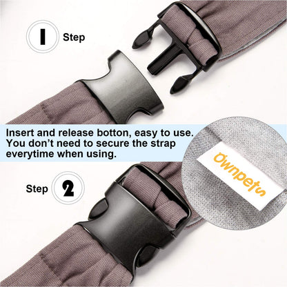 AGPTEK Pet Sling Carrier, Ownpets Pet Sling Carrier Bag Fit Medium Size Cats&Dogs Maximum Load 10 kg, Comfortable, Adjustable, Perfect for Daily Walk, Outdoor Activity and Weekend Adventure…
