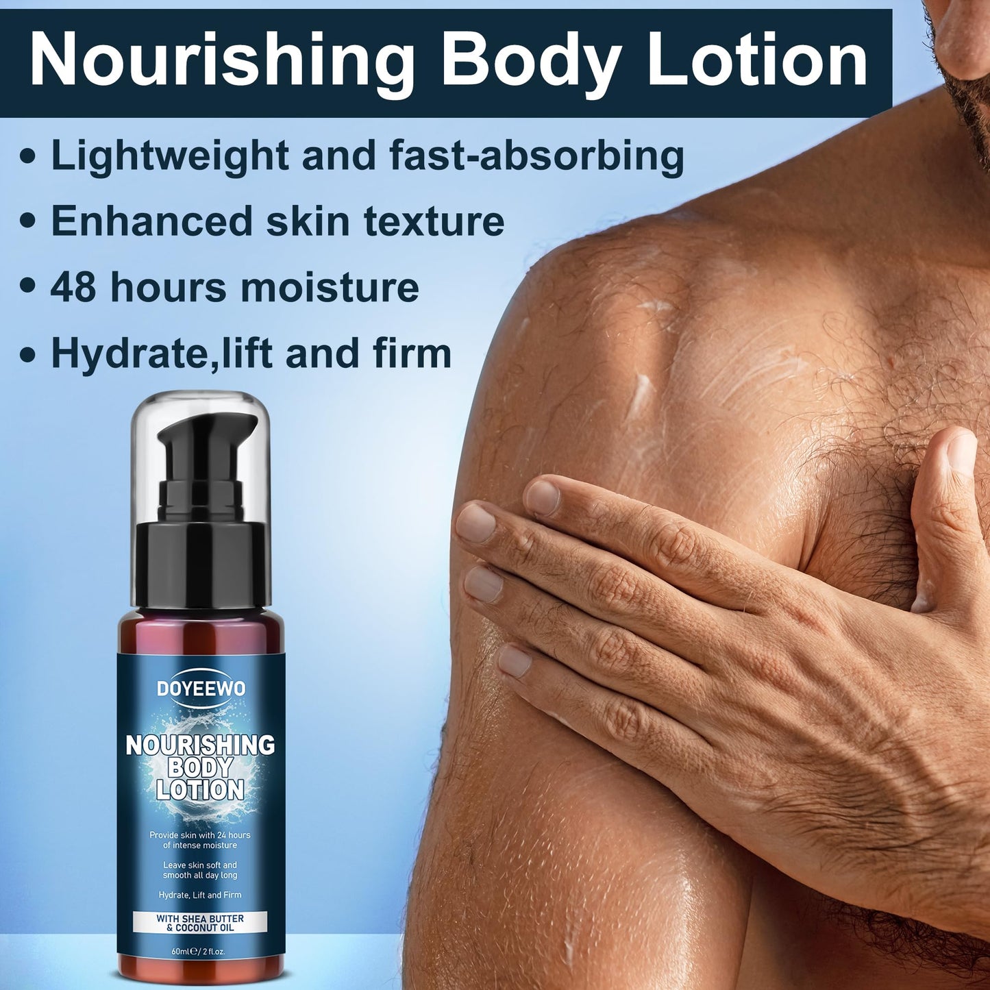 Gifts for Men, Boyfriend, Husband, Dad,Mens Body Wash Bath Gift Set, Cleanses,Hydrates,Nourishes & Soothes Skin,Christmas Gift Stocking Stuffers Secret Santa Birthday Valentines Sweetest Gifts for Him