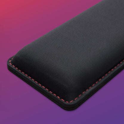 HyperX Wrist Rest - Full Sized - Cooling Gel - Memory Foam - Anti-Slip - Ergonomic - Keyboard Accessory, Black